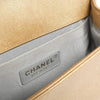 Secondhand Chanel Boy Copper Leather Bag