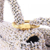 Secondhand Chanel Coco Handle Purple Tweed Bag
