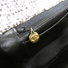 Secondhand Chanel Coco Handle Purple Tweed Bag