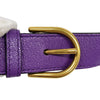 Secondhand Gucci Aphrodite Purple Leather Bag