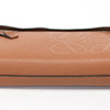 Secondhand Loewe T pouch Brown Leather Bag