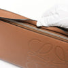 Secondhand Loewe T pouch Brown Leather Bag