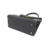 Secondhand Hermès Kelly 28 Black Leather Bag