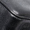 Secondhand Chanel Logo CC Black Leather Bag