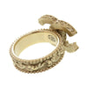 Secondhand Chanel Coco Mark Gold Metal Jewelry
