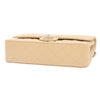 Secondhand Chanel Double flap Beige Leather Bag