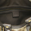 Secondhand Gucci GG crystal Brown Canvas Bag