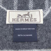 Secondhand Hermès Camail Grey Cashmere Accessories
