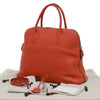 Secondhand Hermès Bolide Red Leather Bag
