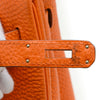 Secondhand Hermès Birkin 30 Orange Leather Bag