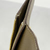 Secondhand Hermès Béarn Grey Leather Accessories