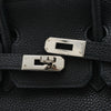 Secondhand Hermès Kelly 25 Black Leather Bag