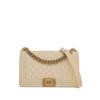 Chanel Old Medium Quilted Caviar Boy Flap Secondhand