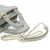 Secondhand Dior Cannage Lady Grey Leather Bag