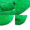 Secondhand Bottega Veneta Jodie Green Leather Bag