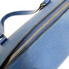 Secondhand Louis Vuitton Soufflot Blue Leather Bag