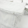 Secondhand Fendi Peekaboo White Denim - Jeans Bag