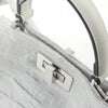 Secondhand Fendi Peekaboo White Denim - Jeans Bag