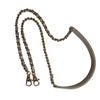 Secondhand Chanel Coco Handle Grey Leather Bag