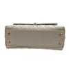 Secondhand Chanel Coco Handle Grey Leather Bag