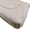 Secondhand Chanel Coco Handle Grey Leather Bag