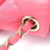 Secondhand Chanel Bubble Quilt Pink Leather Bag