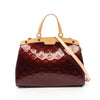Secondhand Louis Vuitton Brea Burgundy Patent Leather Bag