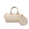 Secondhand Louis Vuitton Papillon Ecru Leather Bag
