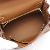 Secondhand Hermès Kelly 25 Brown Leather Bag