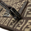 Secondhand Fendi Zucchino Brown Canvas Bag
