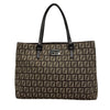 Secondhand Fendi Zucchino Brown Canvas Bag