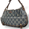 Secondhand Céline Paris Macadam Navy Denim - Jeans Bag