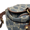 Secondhand Céline Paris Macadam Navy Denim - Jeans Bag