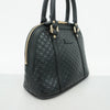 Secondhand Gucci Micro guccissima Black Leather Bag