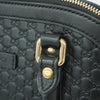 Secondhand Gucci Micro guccissima Black Leather Bag