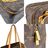 Secondhand Louis Vuitton Cité Brown Canvas Bag