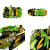 Secondhand Fendi Peekaboo Green Velvet Bag