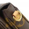 Secondhand Louis Vuitton Metis Brown Canvas Bag