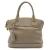 Secondhand Louis Vuitton Lockit Grey Leather Bag