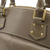 Secondhand Louis Vuitton Lockit Grey Leather Bag