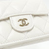 Secondhand Chanel Timeless/classique White Leather Accessories