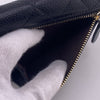 Secondhand Chanel Porte carte Navy Leather Accessories