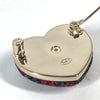 Secondhand Chanel Coco Mark Navy Tweed Jewelry