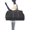 Secondhand Prada Tessuto Black Leather Bag