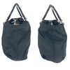 Secondhand Prada Spazzolato Nero Black Canvas Bag