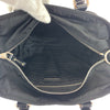 Secondhand Prada Spazzolato Nero Black Canvas Bag