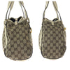 Secondhand Gucci Abbey Beige Canvas Bag