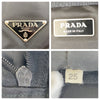 Secondhand Prada Boston Black Canvas Bag