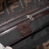 Secondhand Fendi Mamma Baguette Brown Canvas Bag