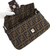 Secondhand Fendi Mamma Baguette Brown Canvas Bag